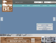 Tablet Screenshot of brackenridgepark.com